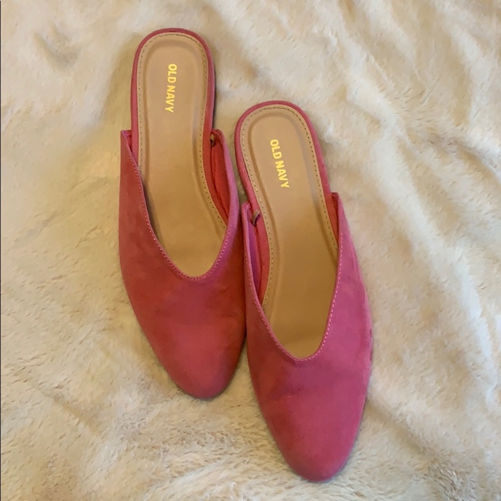 Old Navy Pink Mules